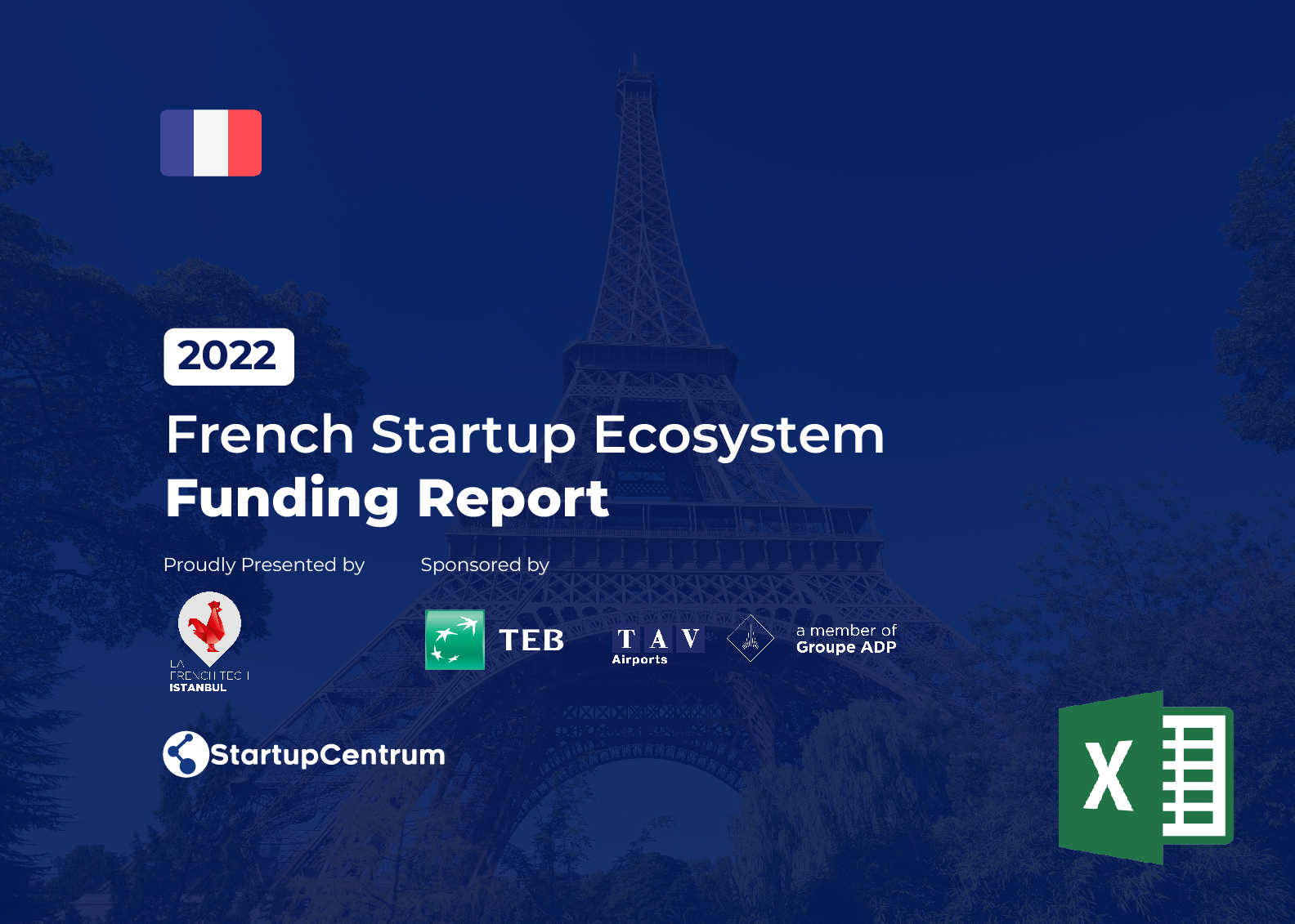 2022 French Startup Ecosystem Funding Report (Excel) Cover Image